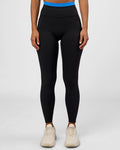 Liberate High-Rise Full Length Legging Pockets - Black-Palace Blue
