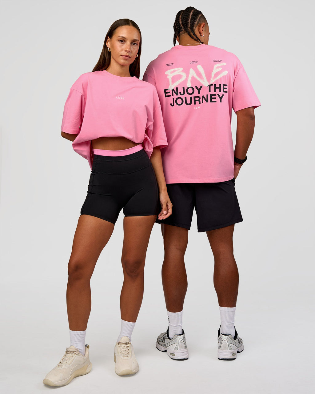 CFT BNE 26 FLXCotton Oversized Tee - Candy Pink