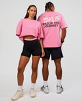 CFT BNE 26 FLXCotton Oversized Tee - Candy Pink