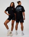 Archive FLXCotton Oversized Tee - Black-Open Air