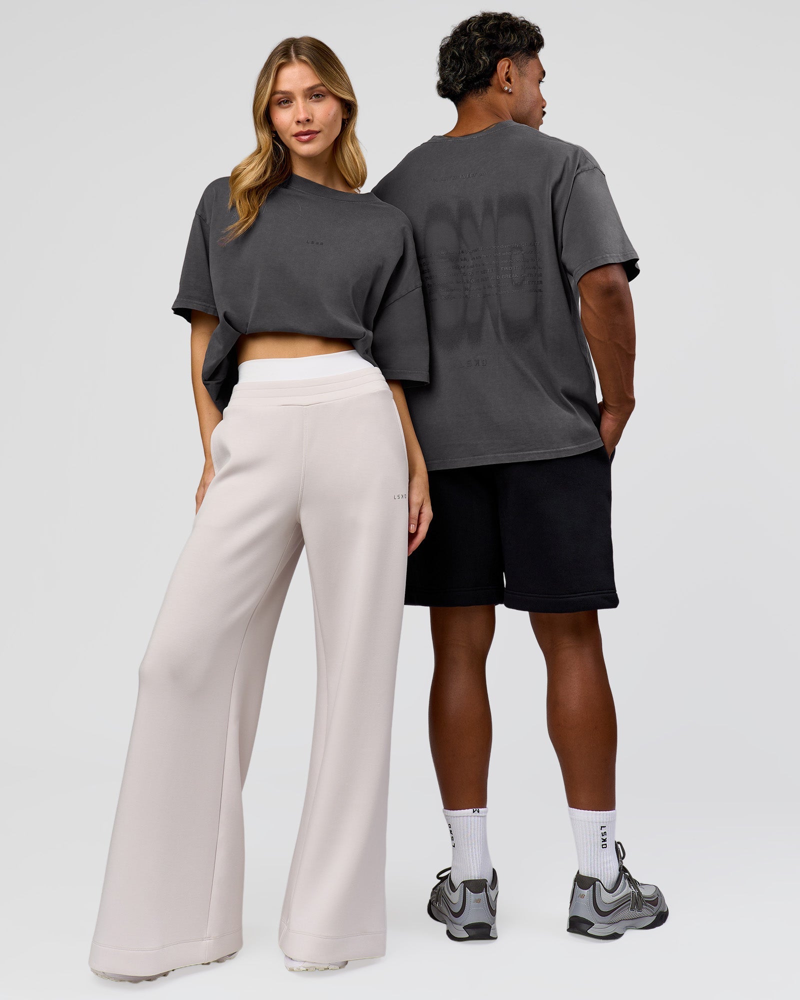 Memory In Motion Heavyweight Oversized Tee - Dark Storm Washed