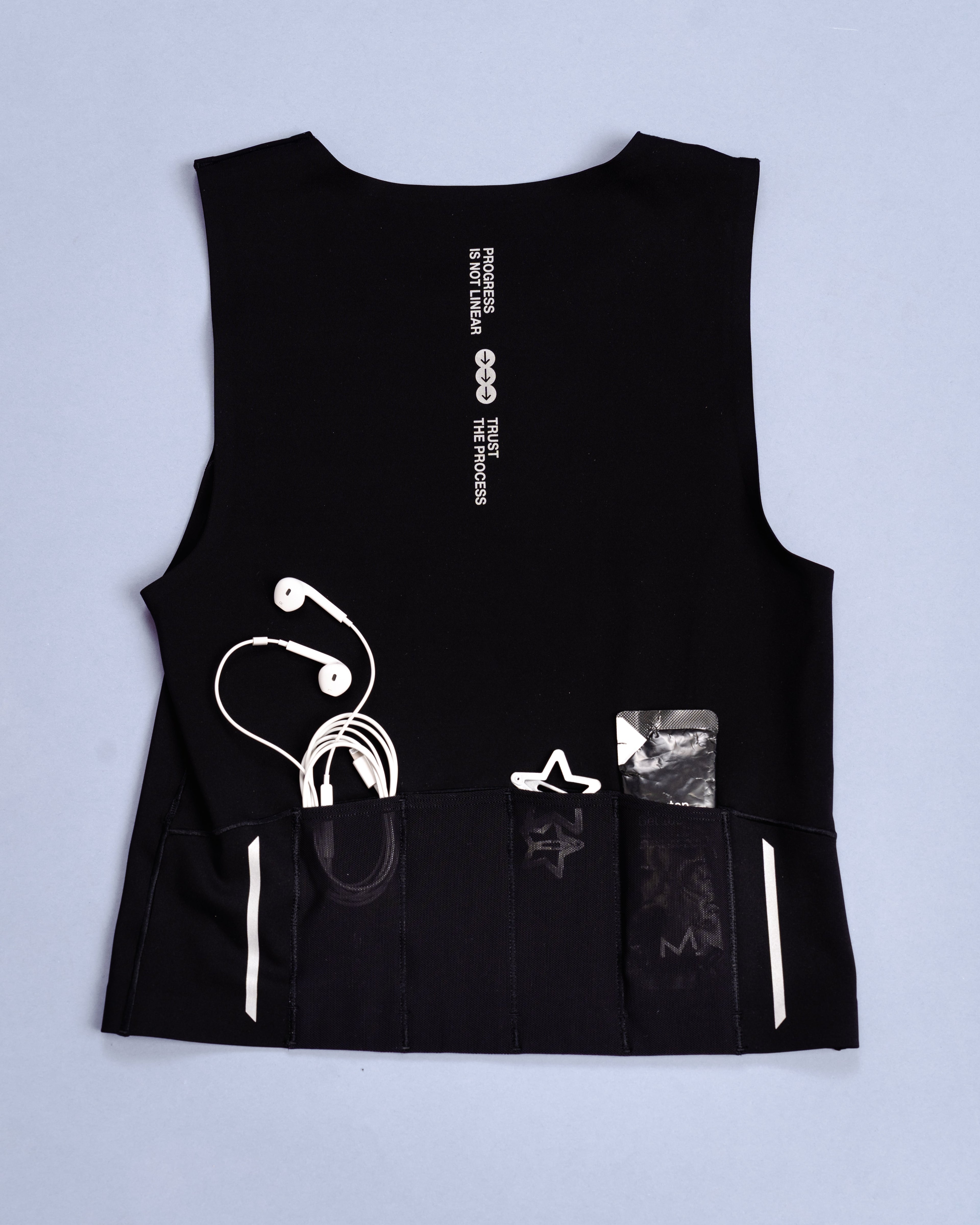 NyxRun Stash Tank - Black