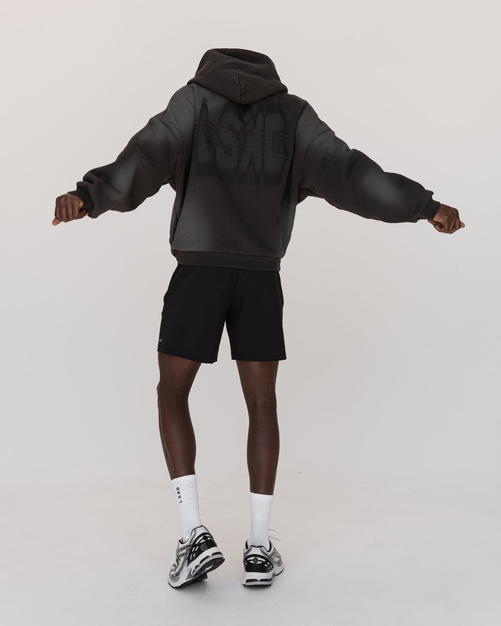 Memory In Motion Ultra Heavyweight Washed Hoodie - Charcoal Washed