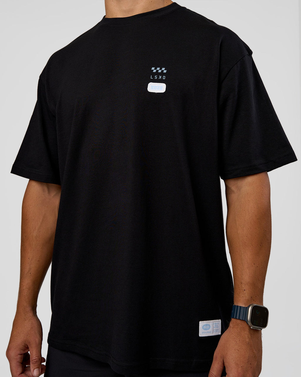 Archive FLXCotton Oversized Tee - Black-Open Air