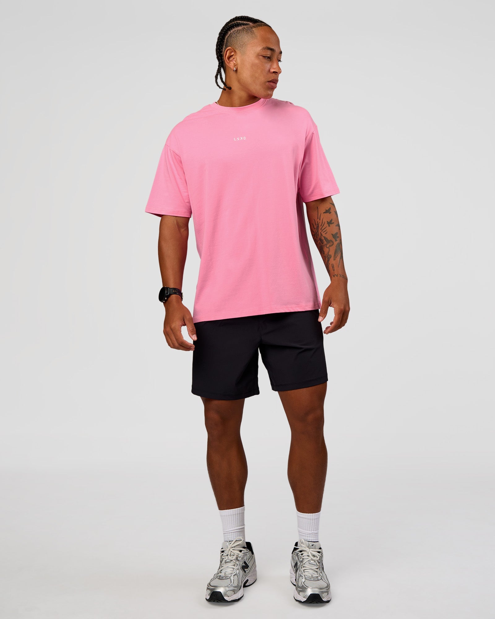 CFT BNE 26 FLXCotton Oversized Tee - Candy Pink