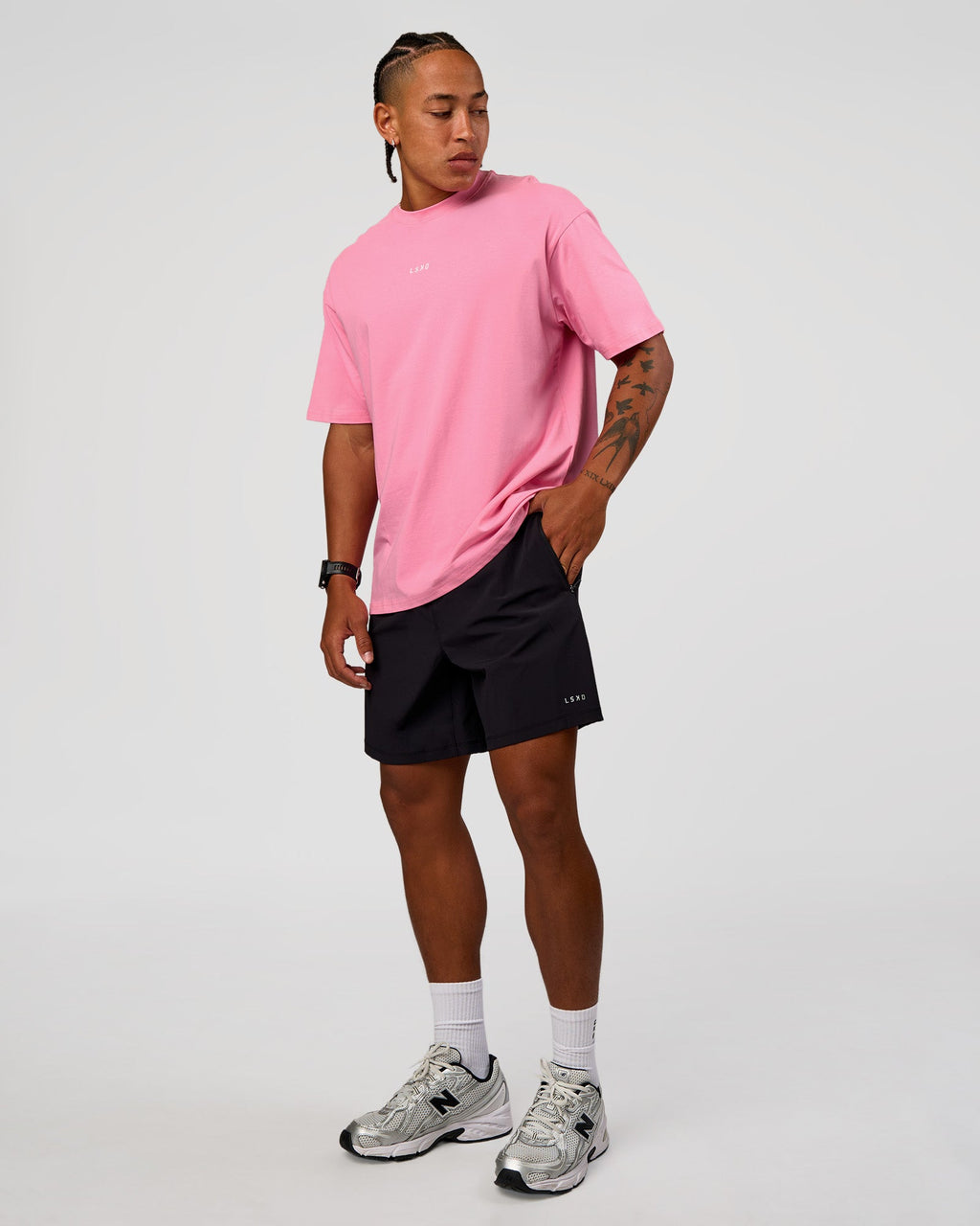 CFT BNE 26 FLXCotton Oversized Tee - Candy Pink