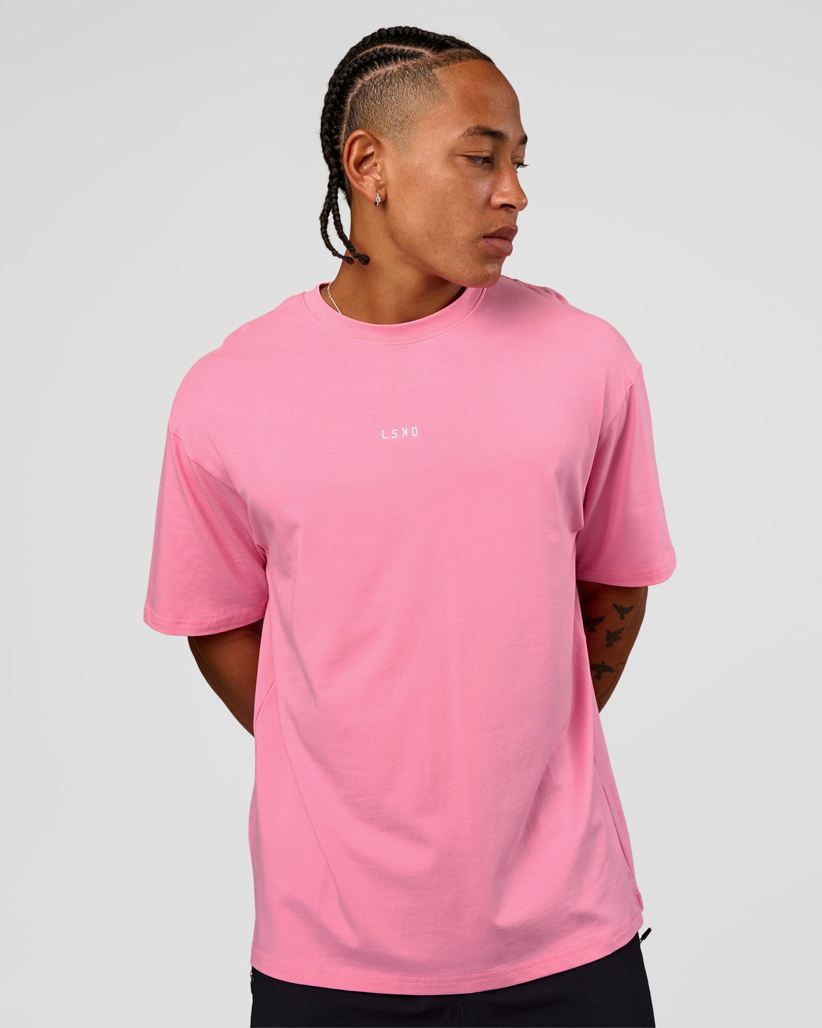 CFT BNE 26 FLXCotton Oversized Tee - Candy Pink