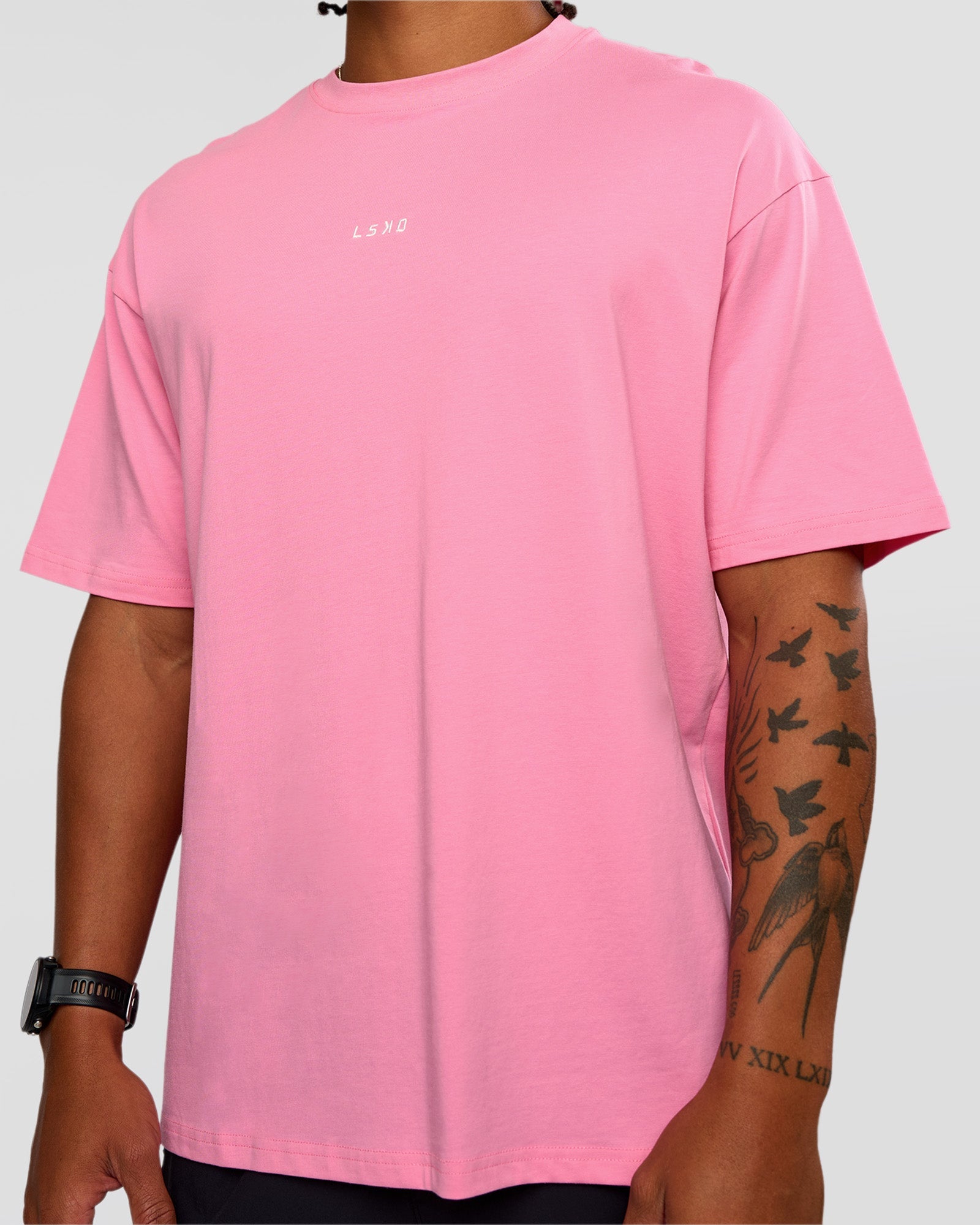 CFT BNE 26 FLXCotton Oversized Tee - Candy Pink