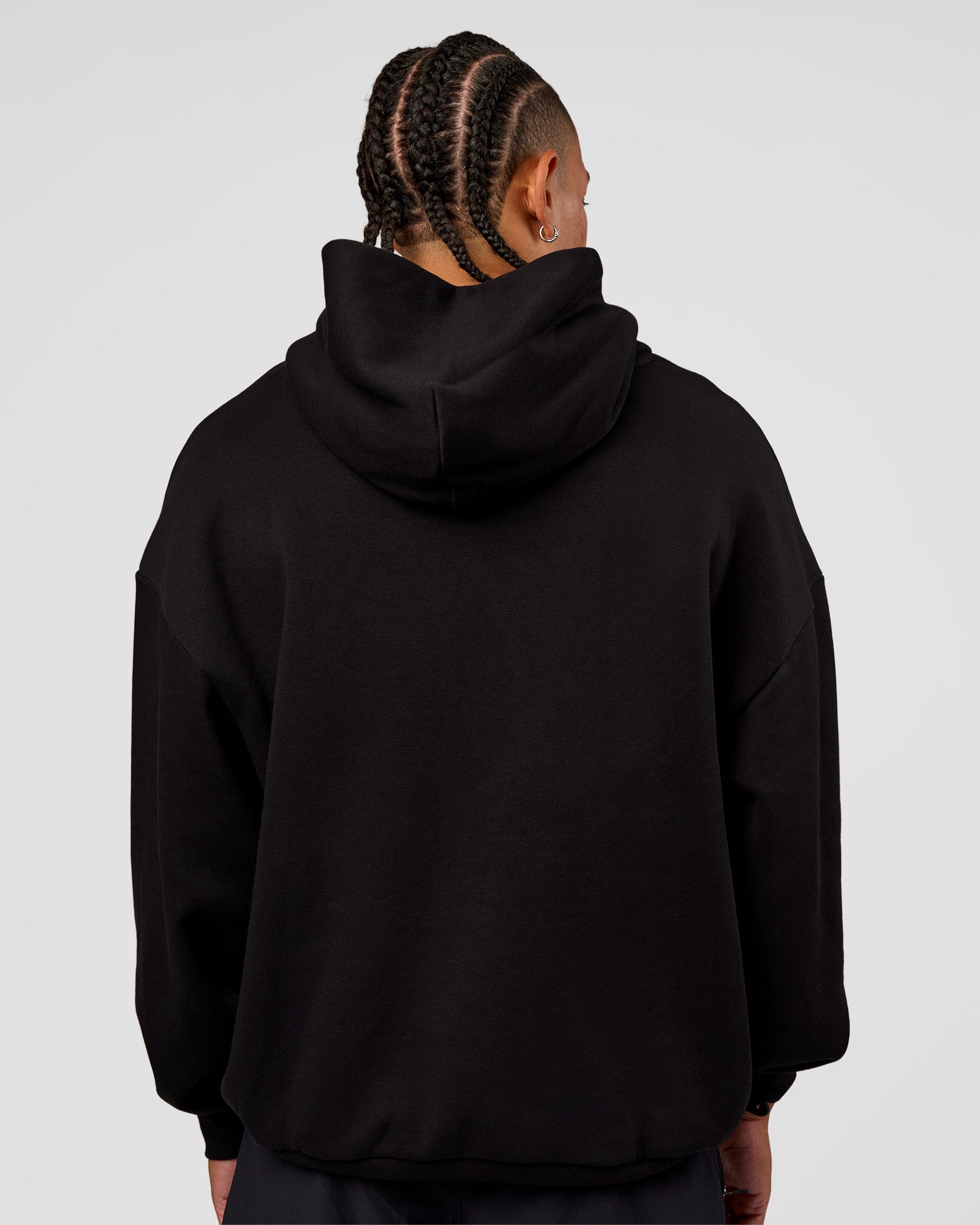 CFT BNE 26 Unisex Oversized Hoodie - Black-Candy Pink