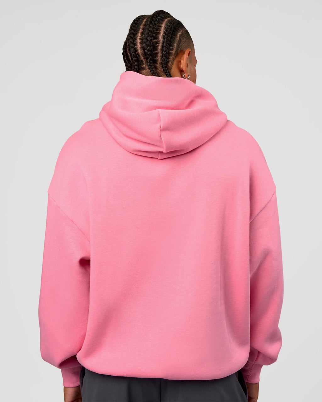 CFT BNE 26 Unisex Oversized Hoodie - Candy Pink-Black