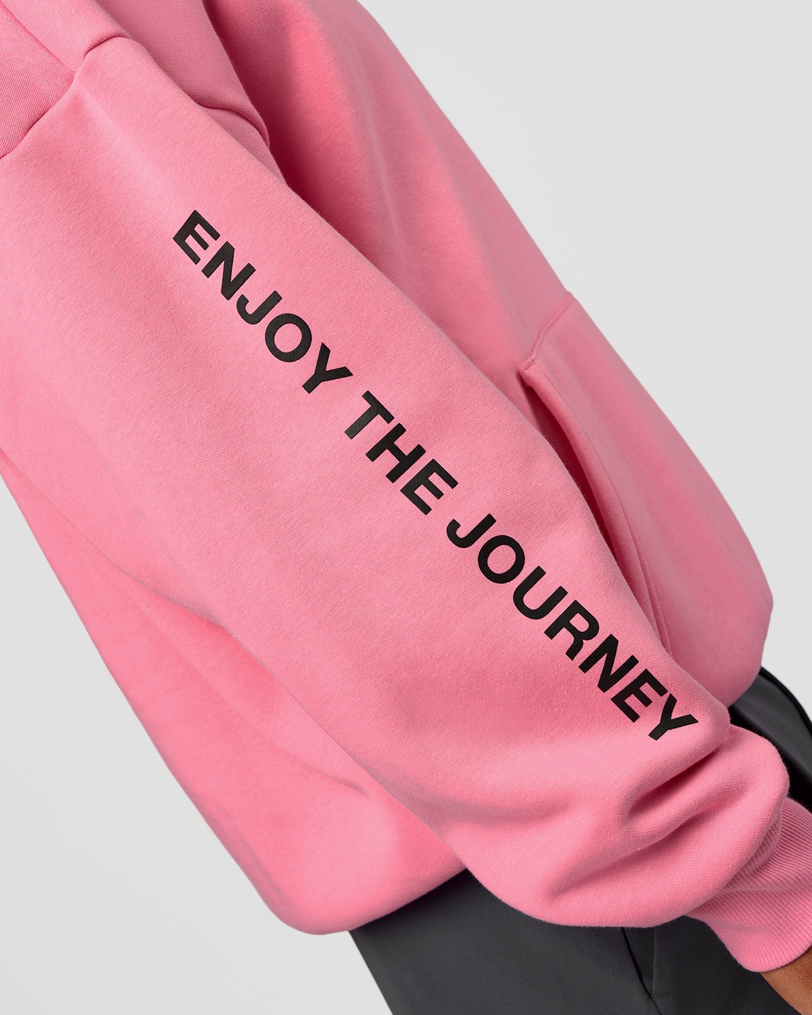 CFT BNE 26 Unisex Oversized Hoodie - Candy Pink-Black