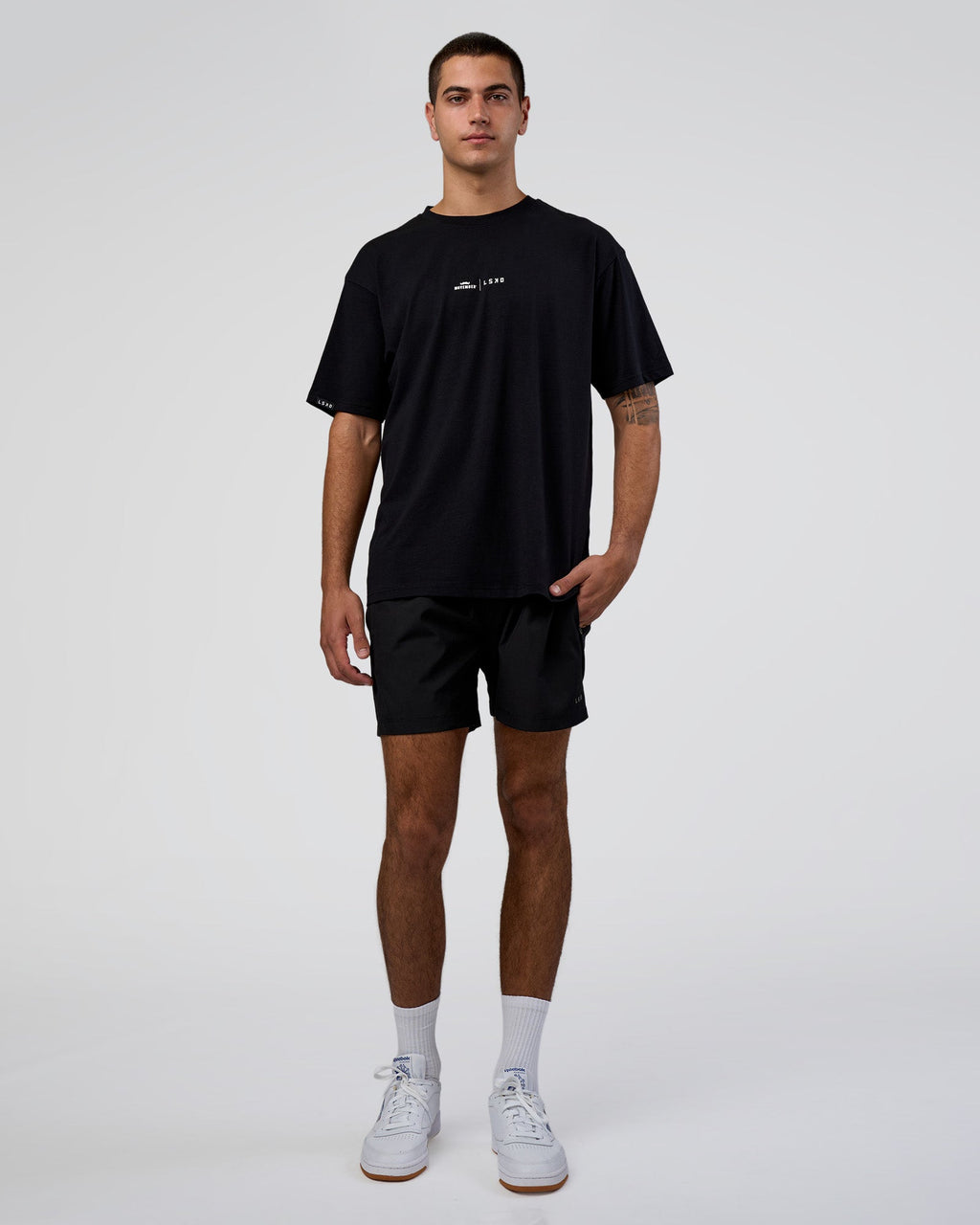 Movember 2025 FLXCotton Oversize Tee - Black