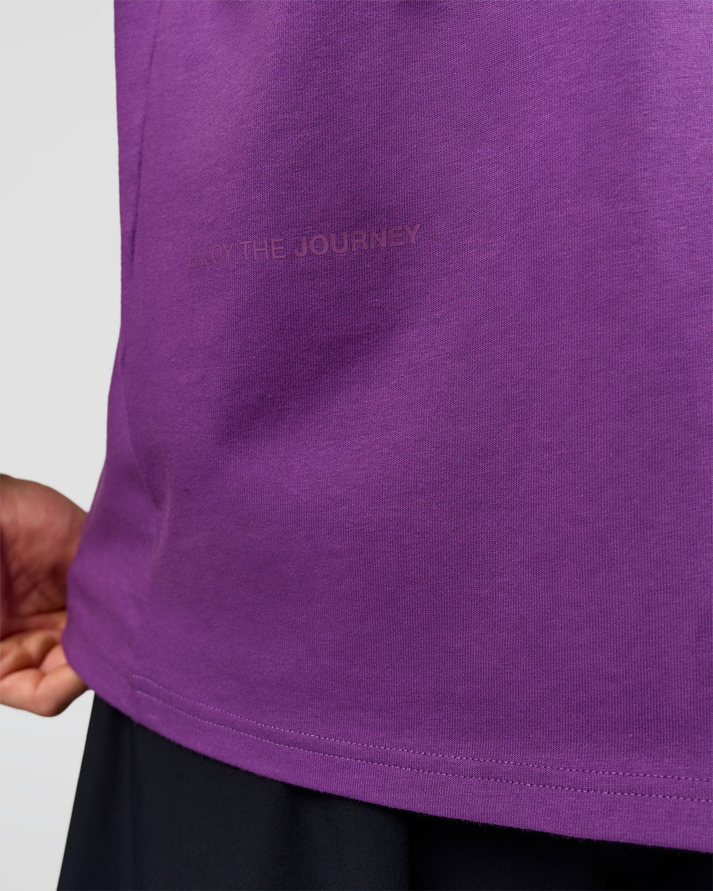 Pride Sticker Boxy Tee - Fresh Purple