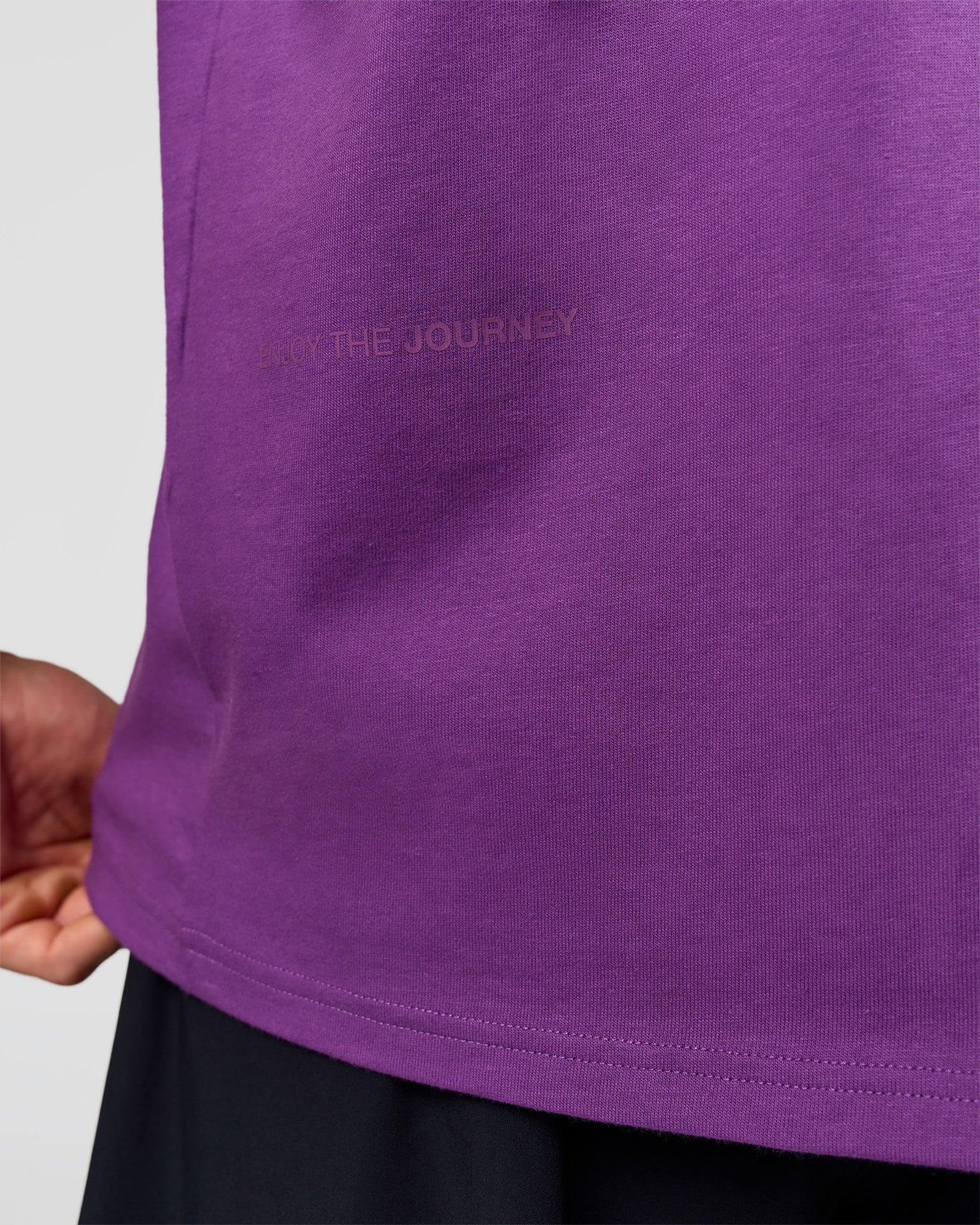 Pride Sticker Boxy Tee - Fresh Purple