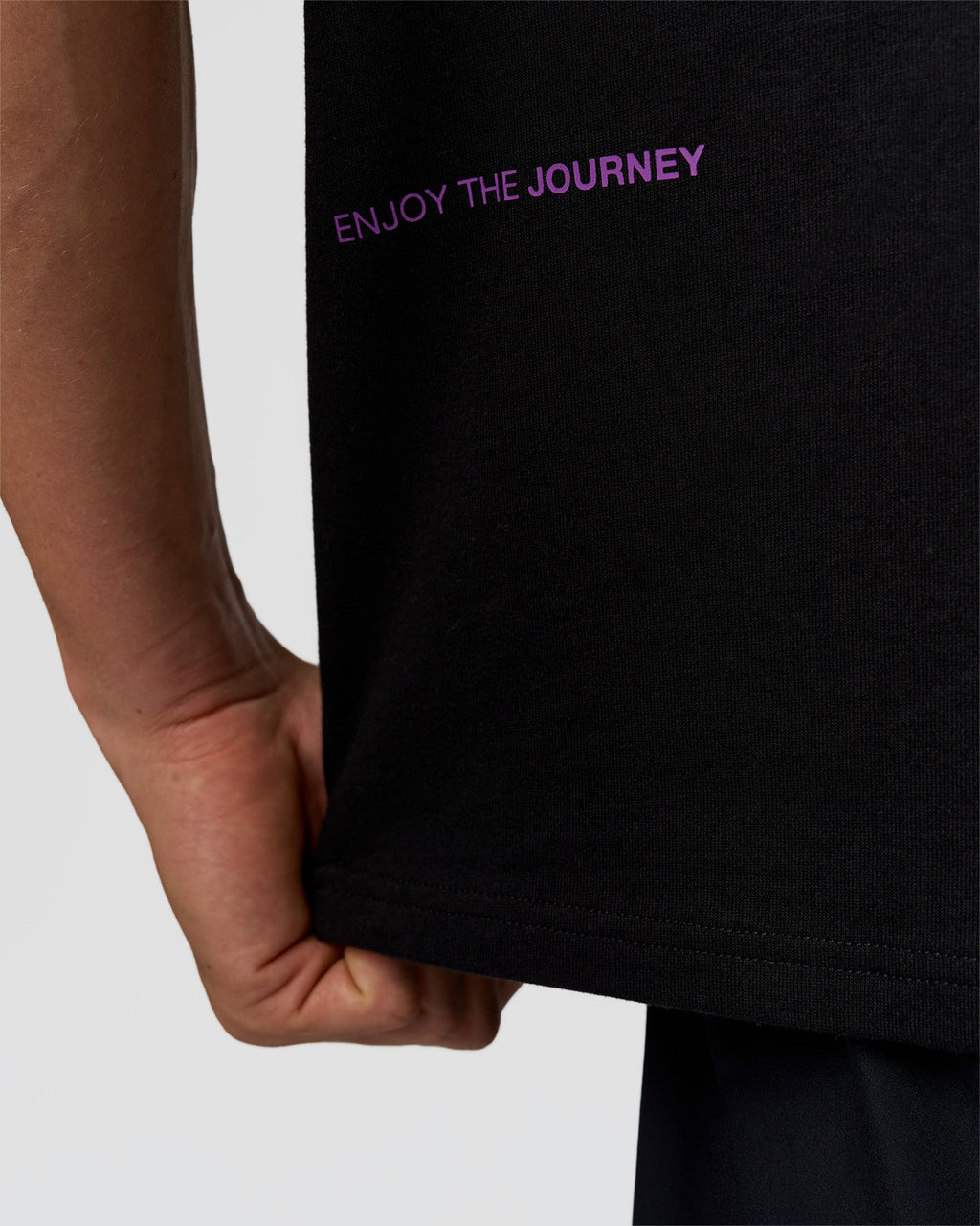 Pride Sticker Boxy Tee - Black