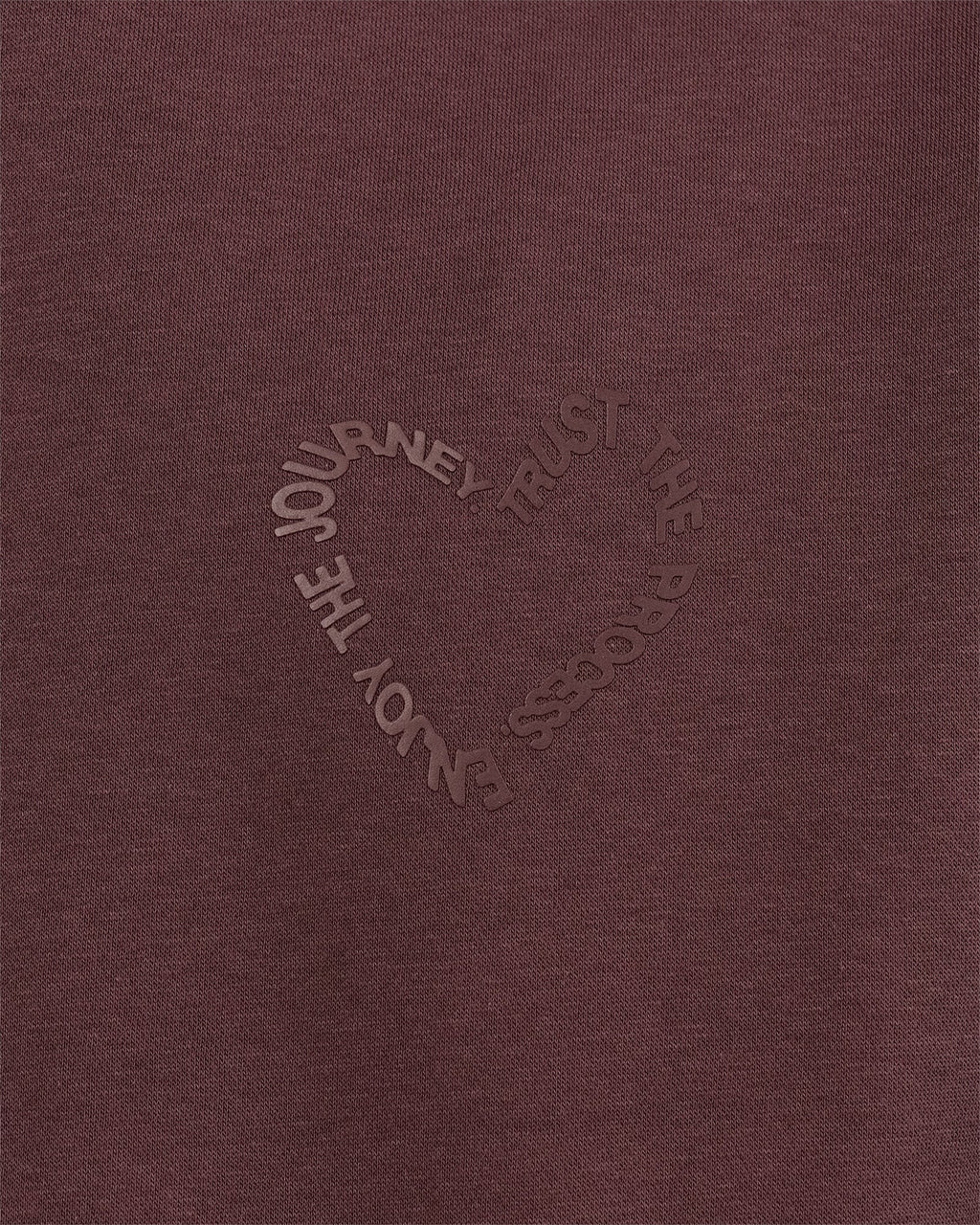 Unisex Love The Process Oversize Hoodie - Cocoa Powder-Hot Chocolate