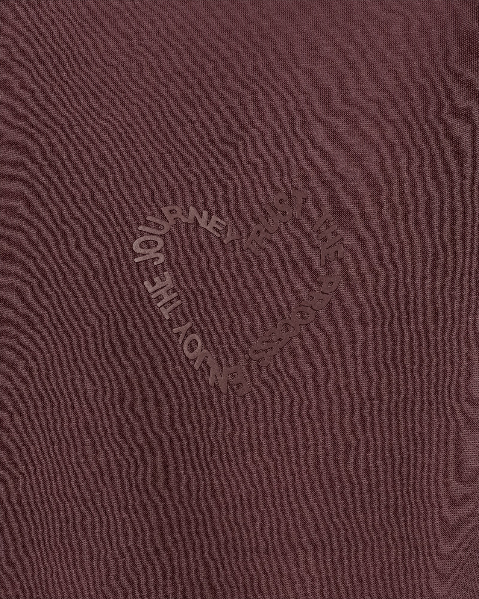 Unisex Love The Process Oversize Hoodie - Cocoa Powder-Hot Chocolate