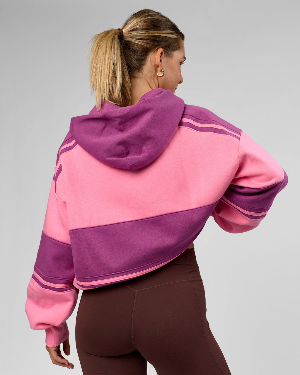 A-Team Oversized Hoodie - Candy Pink-Boysenberry