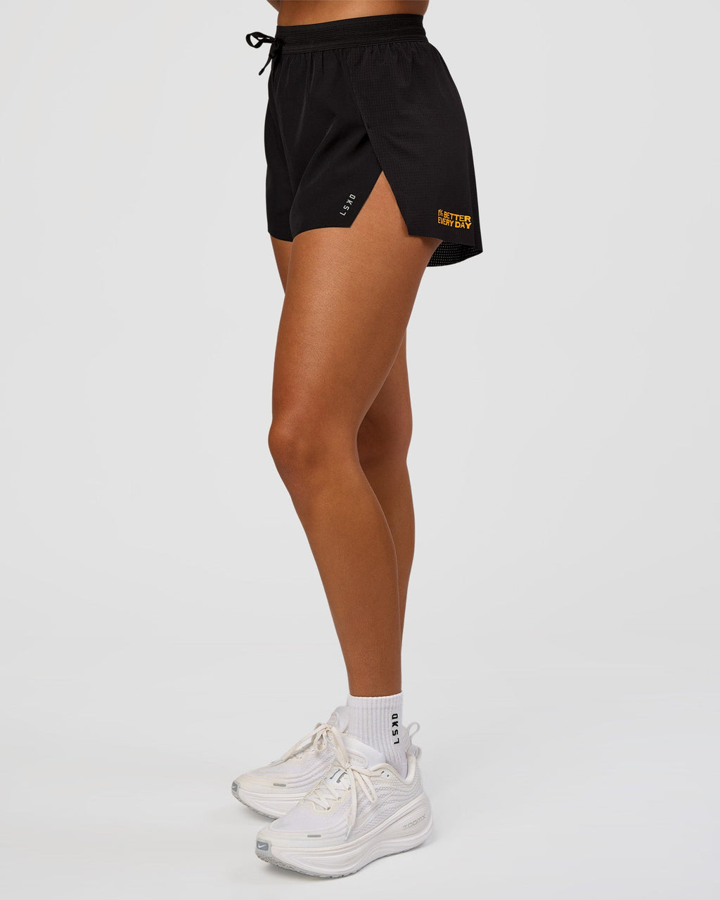 Accelerate 3" High-Rise Running Short - Black-Radiate