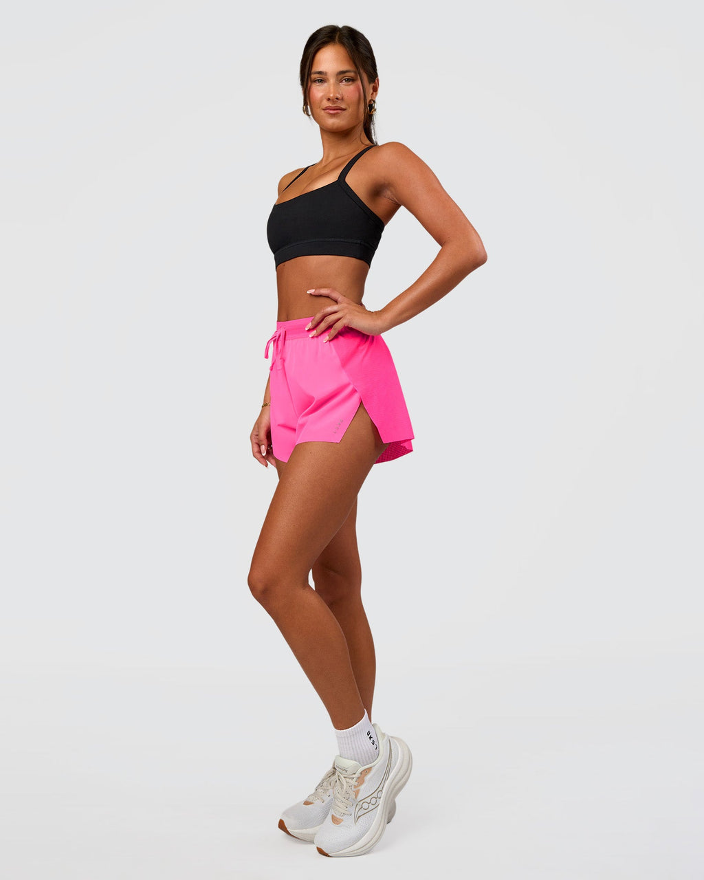 Accelerate 3" High-Rise Running Short - Sugar Plum