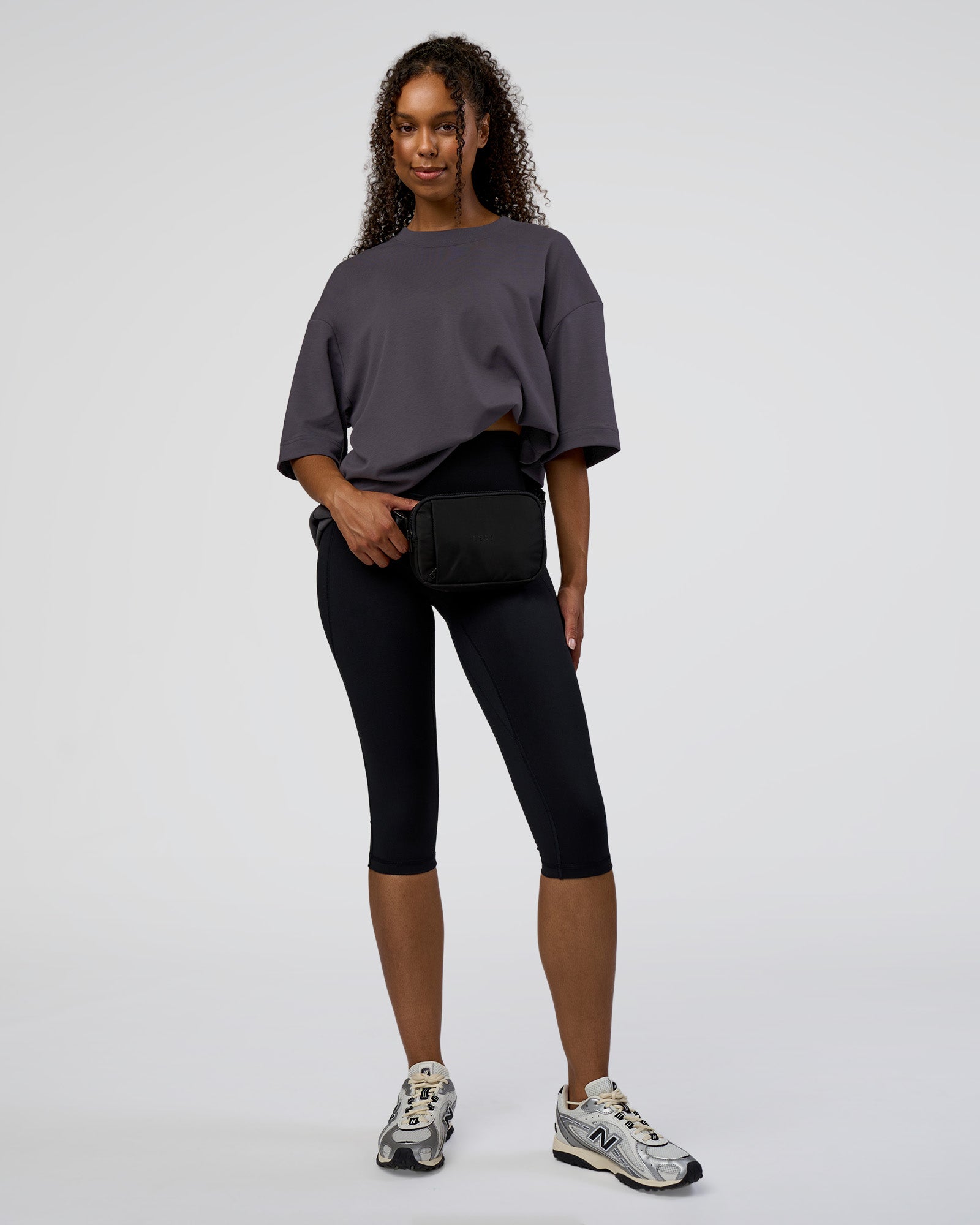 AfterDark ZeroCrease Oversized Tee - Dark Storm