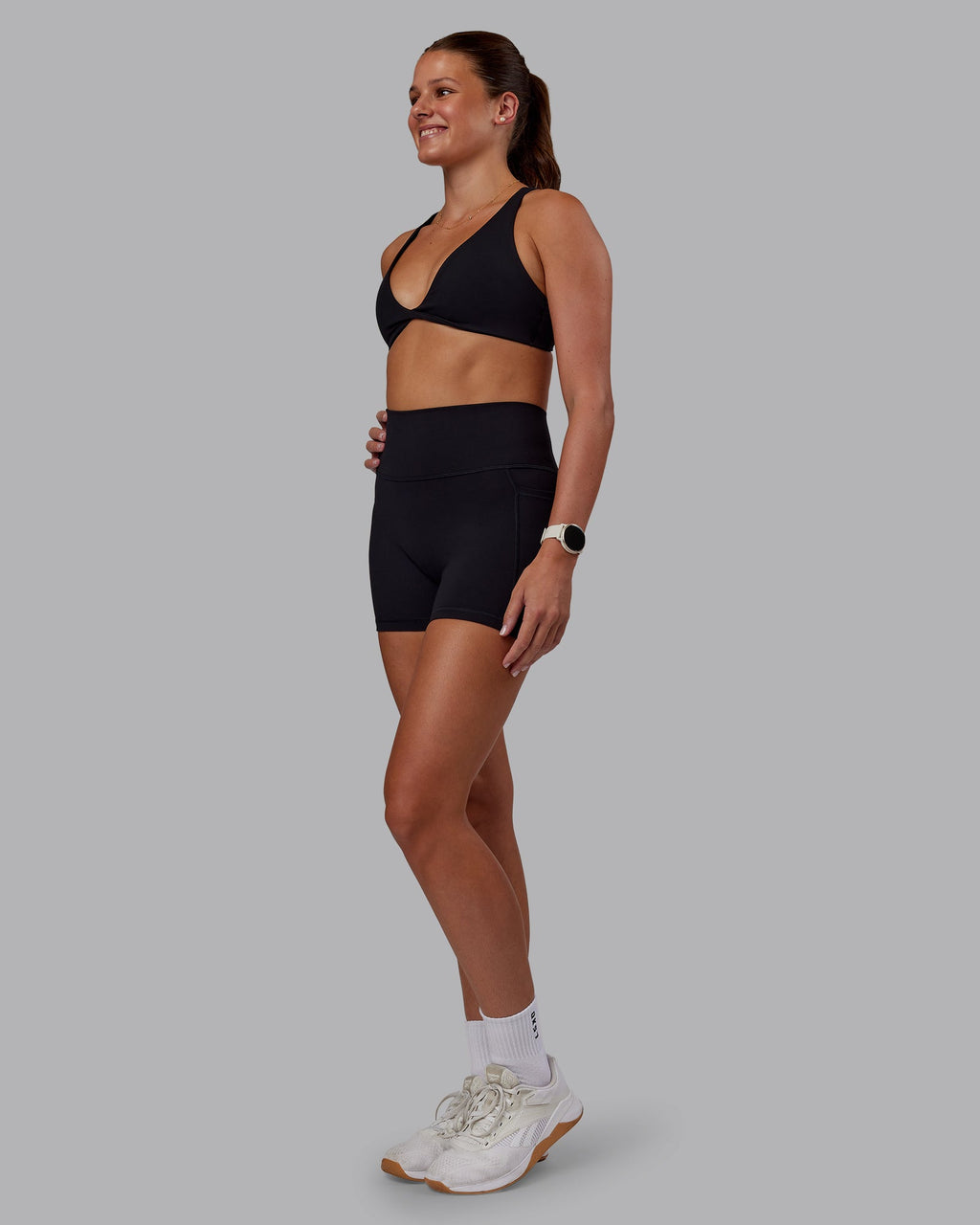 Agile Sports Bra - Black