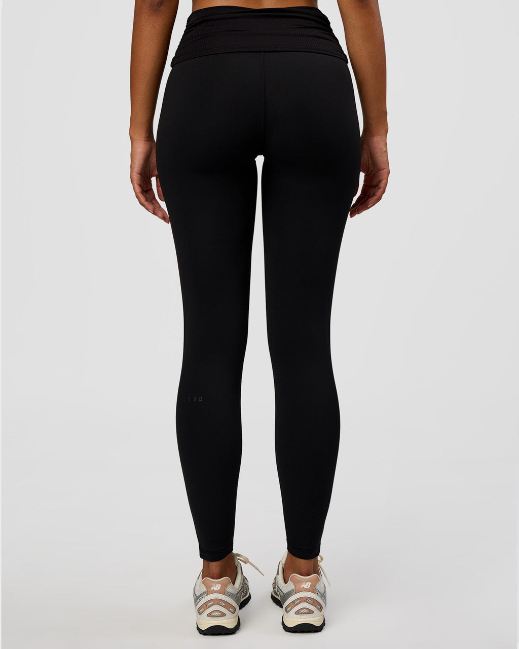 CF Fold Over High-Rise Full Length Legging - Black