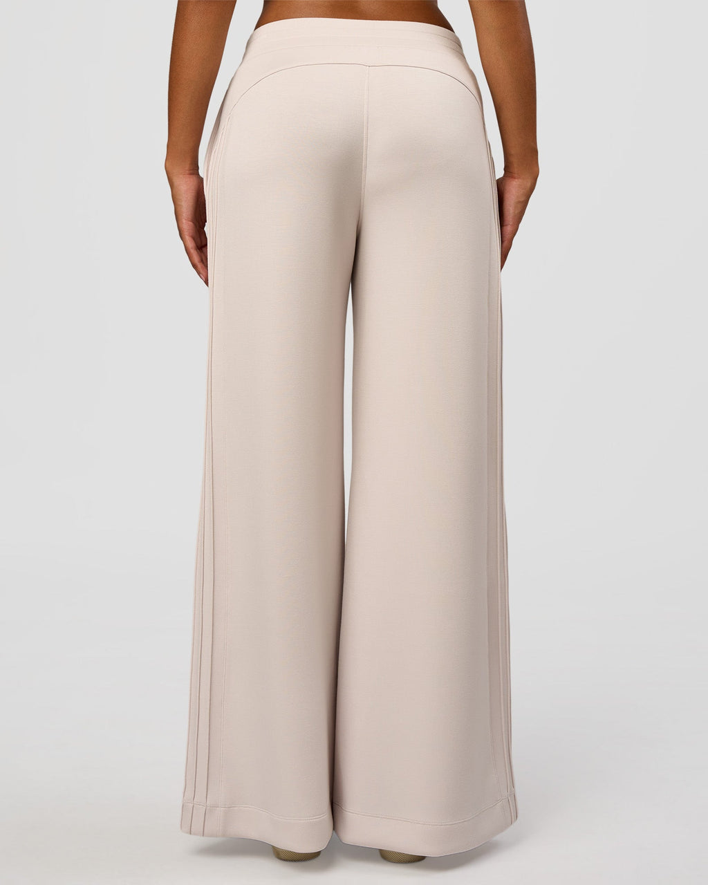 CF Elevate SoftTouch Pintuck Wide Leg Pant - Clay