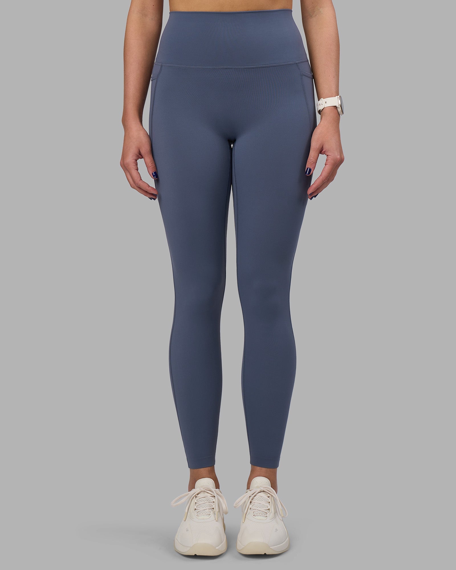 Elixir Ultra High-Rise Full Length Legging Pockets - Night Shadow