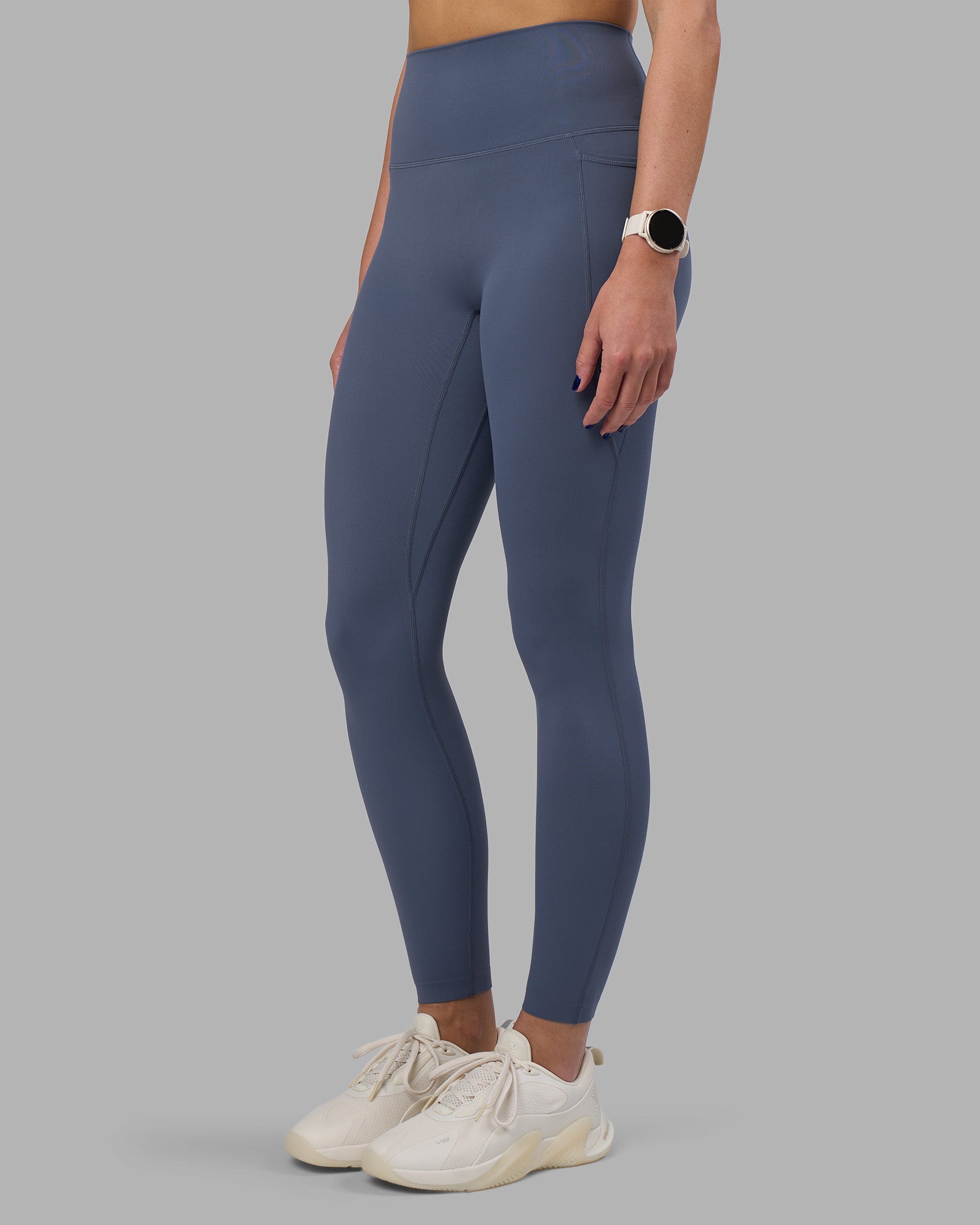 Elixir Ultra High-Rise Full Length Legging Pockets - Night Shadow