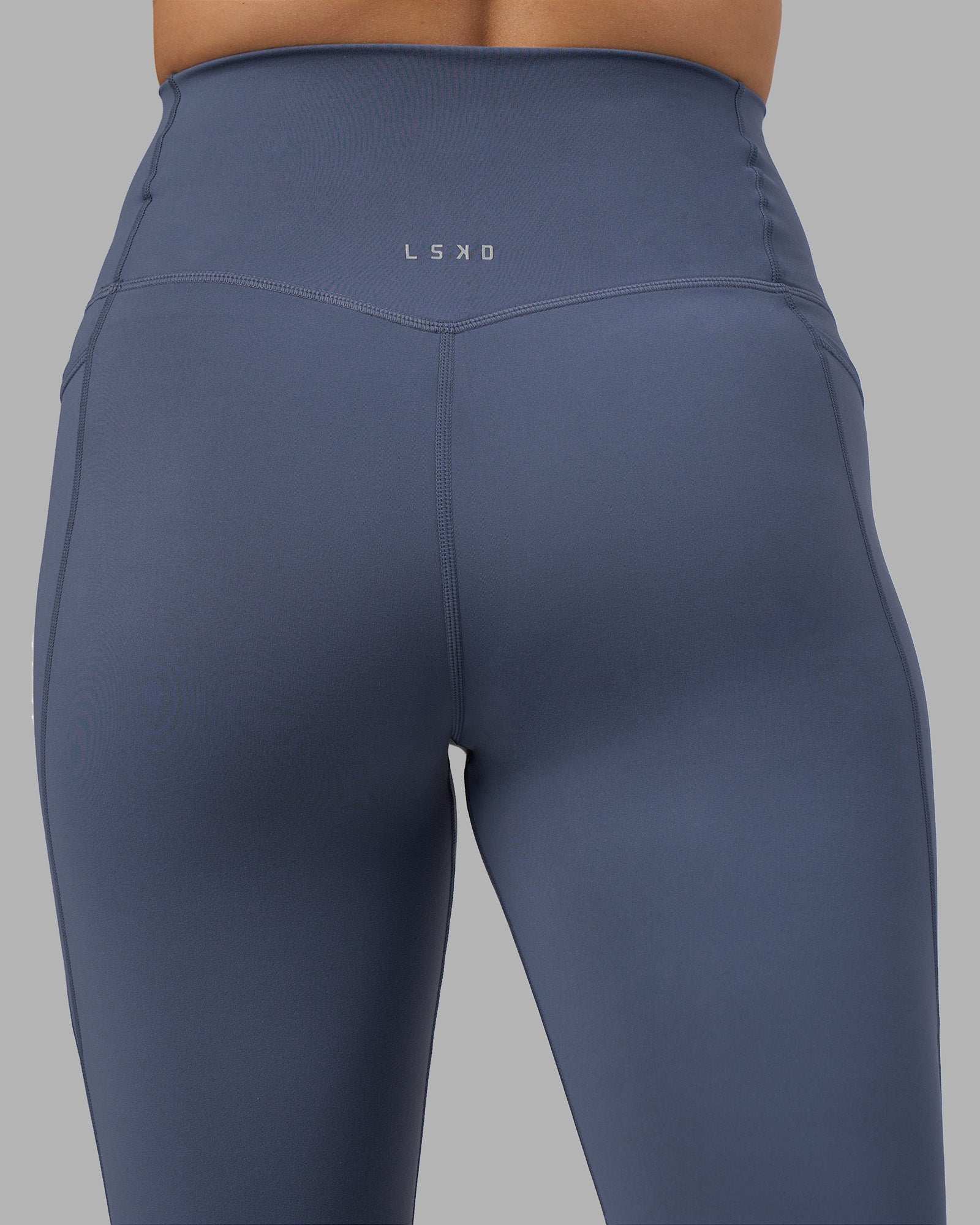 Elixir Ultra High-Rise Full Length Legging Pockets - Night Shadow