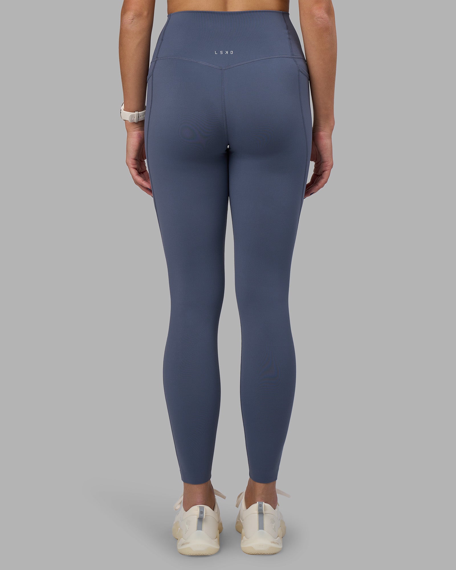 Elixir Ultra High-Rise Full Length Legging Pockets - Night Shadow