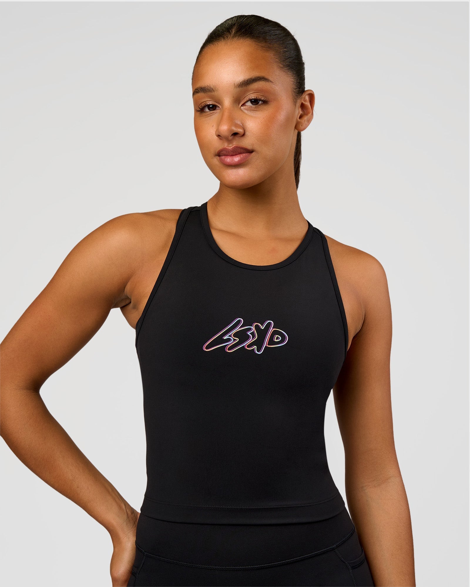 Flow Graphic Performance Tank 2.0 - Black-Radiate