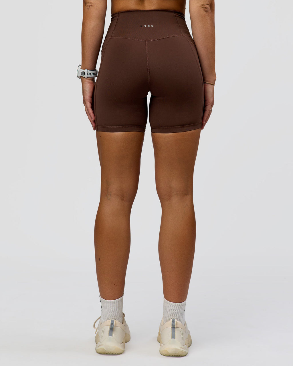 CF Fusion Ultra High-Rise 6" Short Pockets - Hot Chocolate