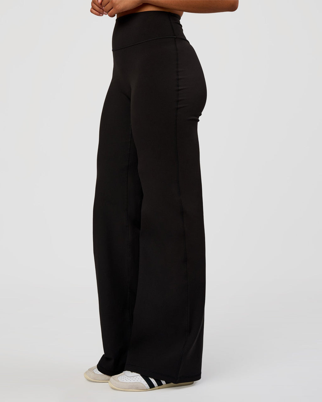 Fusion V-Contour High-Rise Tall Pant - Black