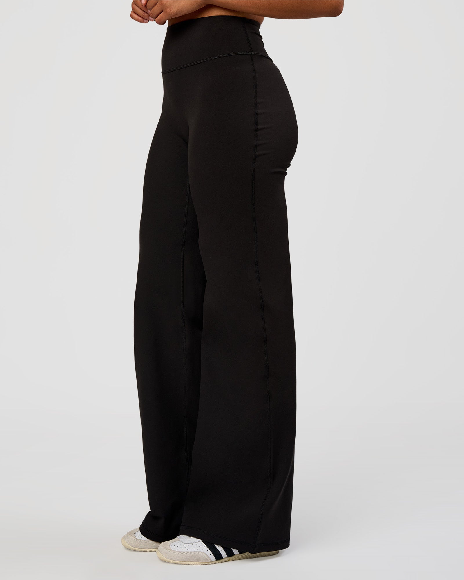 Fusion V-Contour High-Rise Tall Pant - Black