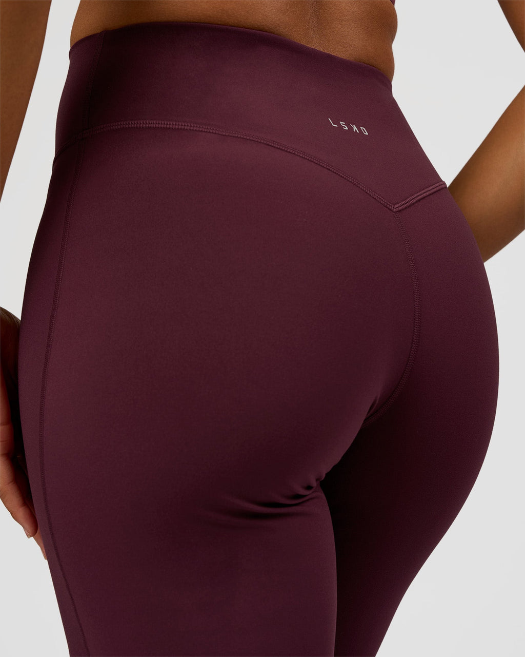 Fusion V-Contour High-Rise Tall Pant - Cherry Lacquer