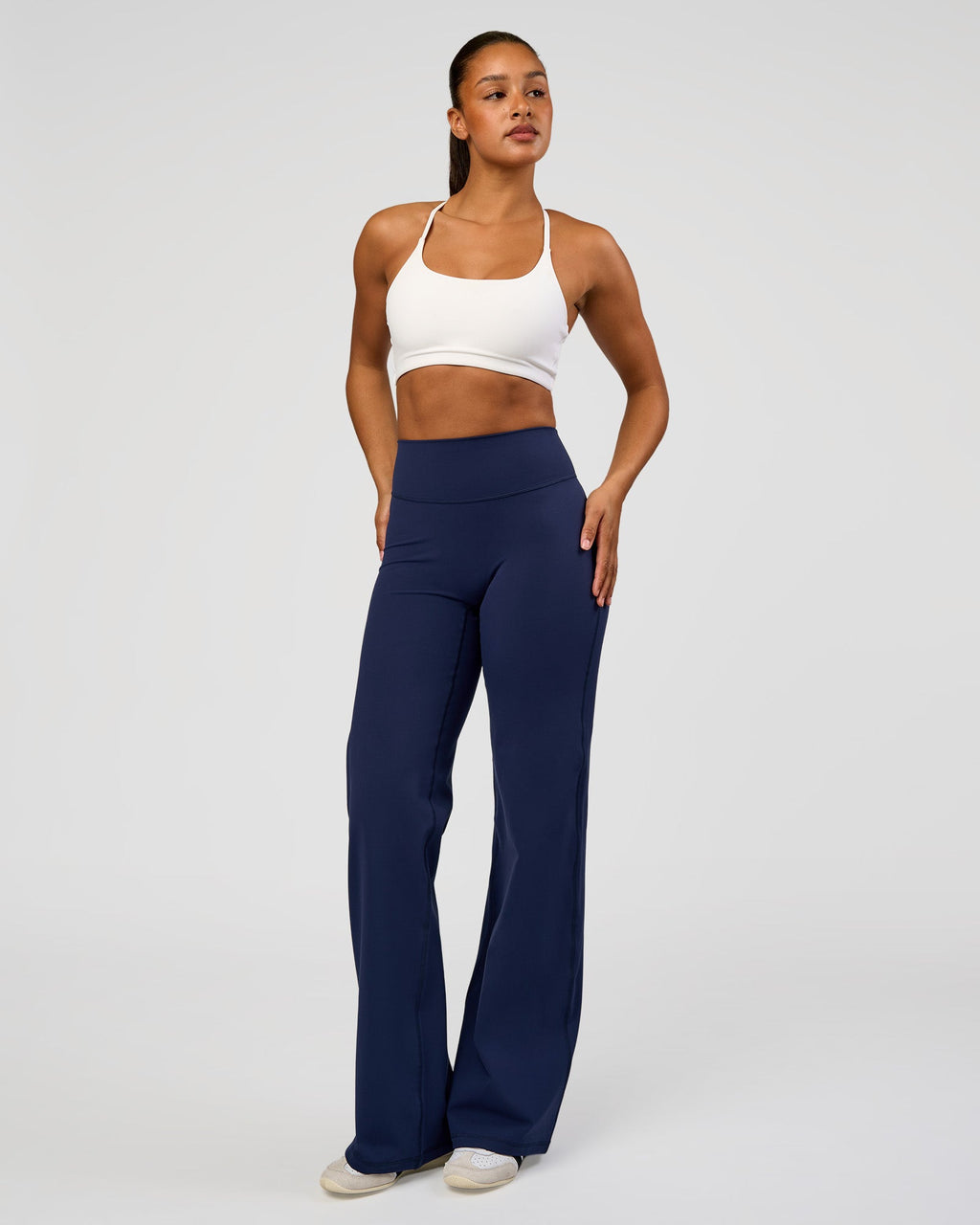 Fusion V-Contour High-Rise Tall Pant - Future Navy