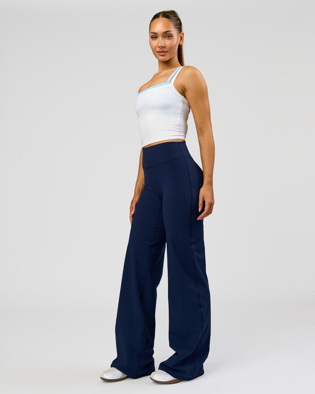 Fusion V-Contour High-Rise Tall Pant - Future Navy