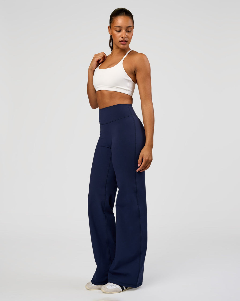 Fusion V-Contour High-Rise Tall Pant - Future Navy