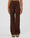 Fusion V-Contour High-Rise Tall Pant - Hot Chocolate