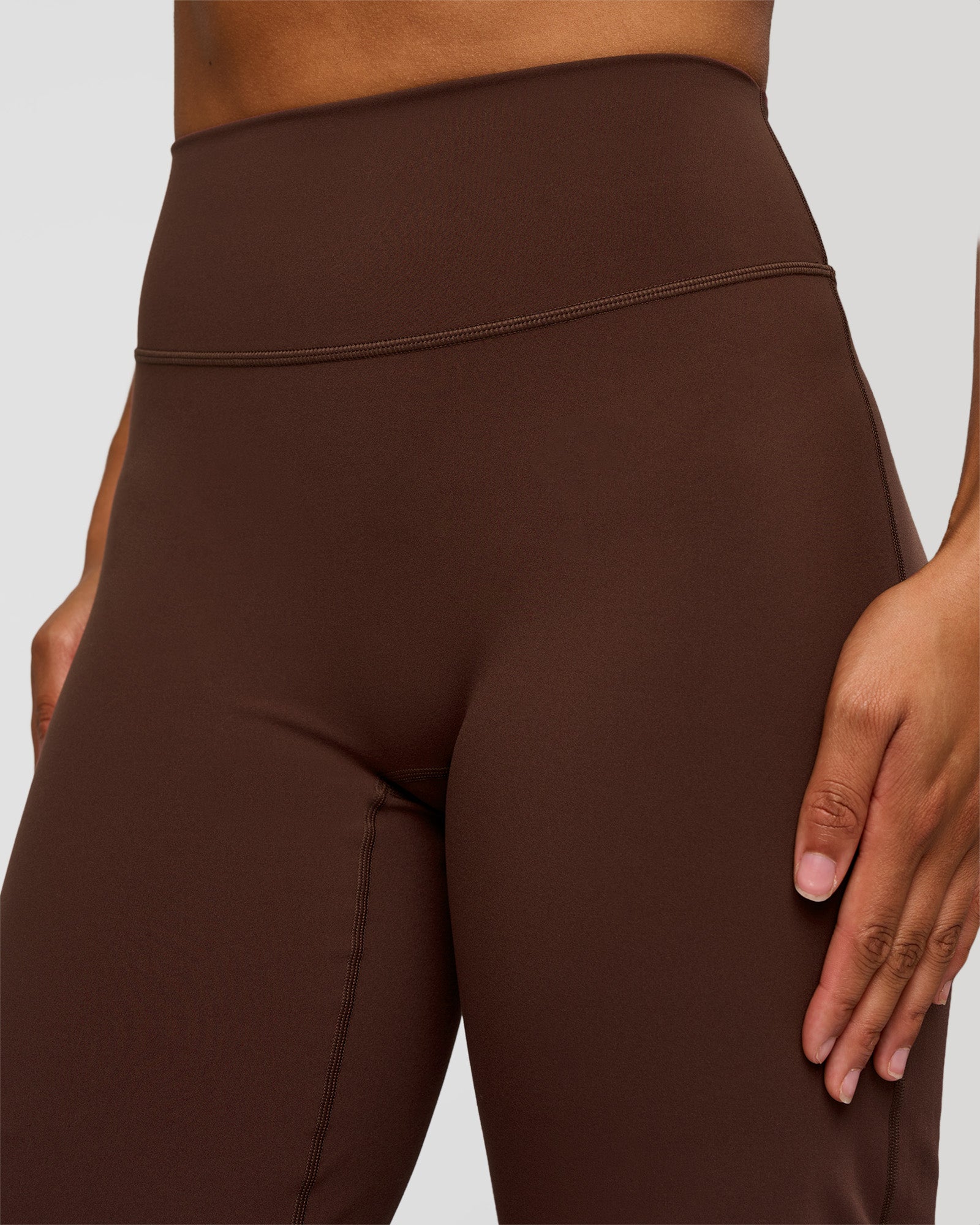 Fusion V-Contour High-Rise Tall Pant - Hot Chocolate