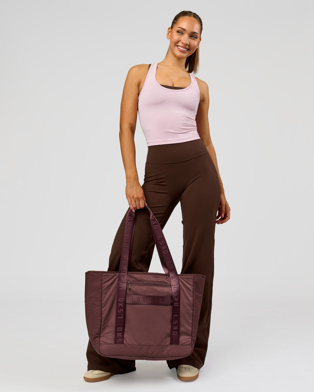 Fusion V-Contour High-Rise Tall Pant - Hot Chocolate
