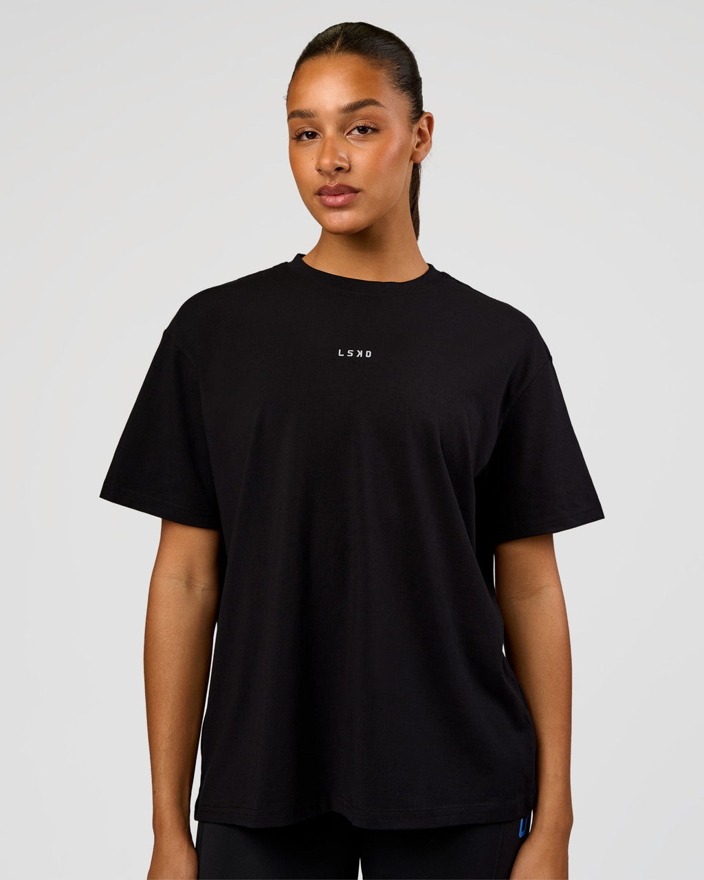 Go-To Love The Process FLXCotton Tee - Black-Palace Blue