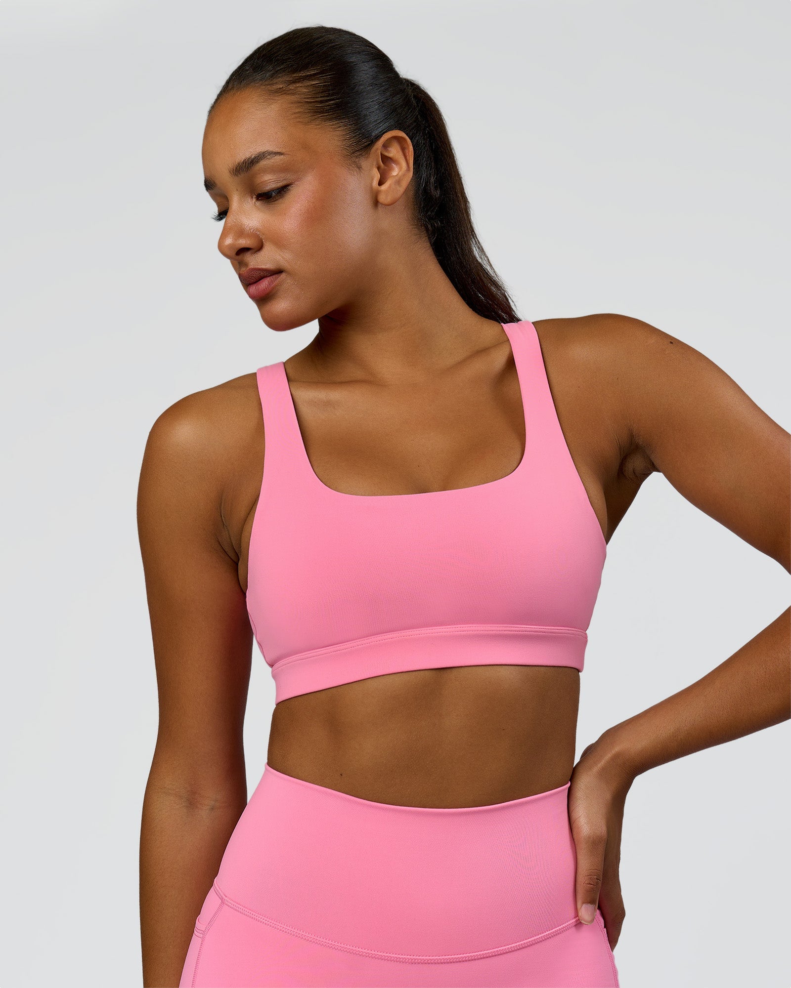 Limitless Sports Bra - Candy Pink