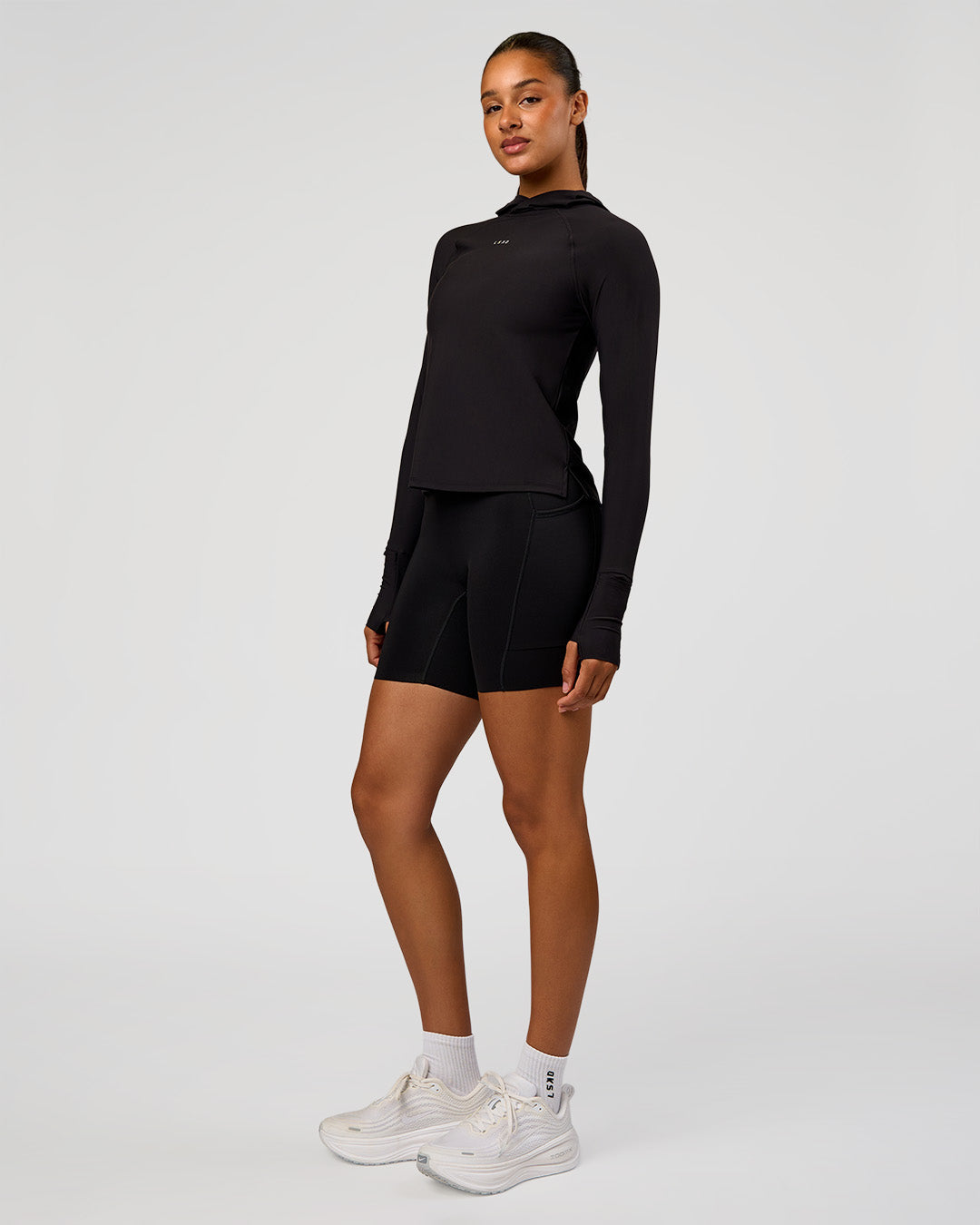 On the Run Long Sleeve - Black