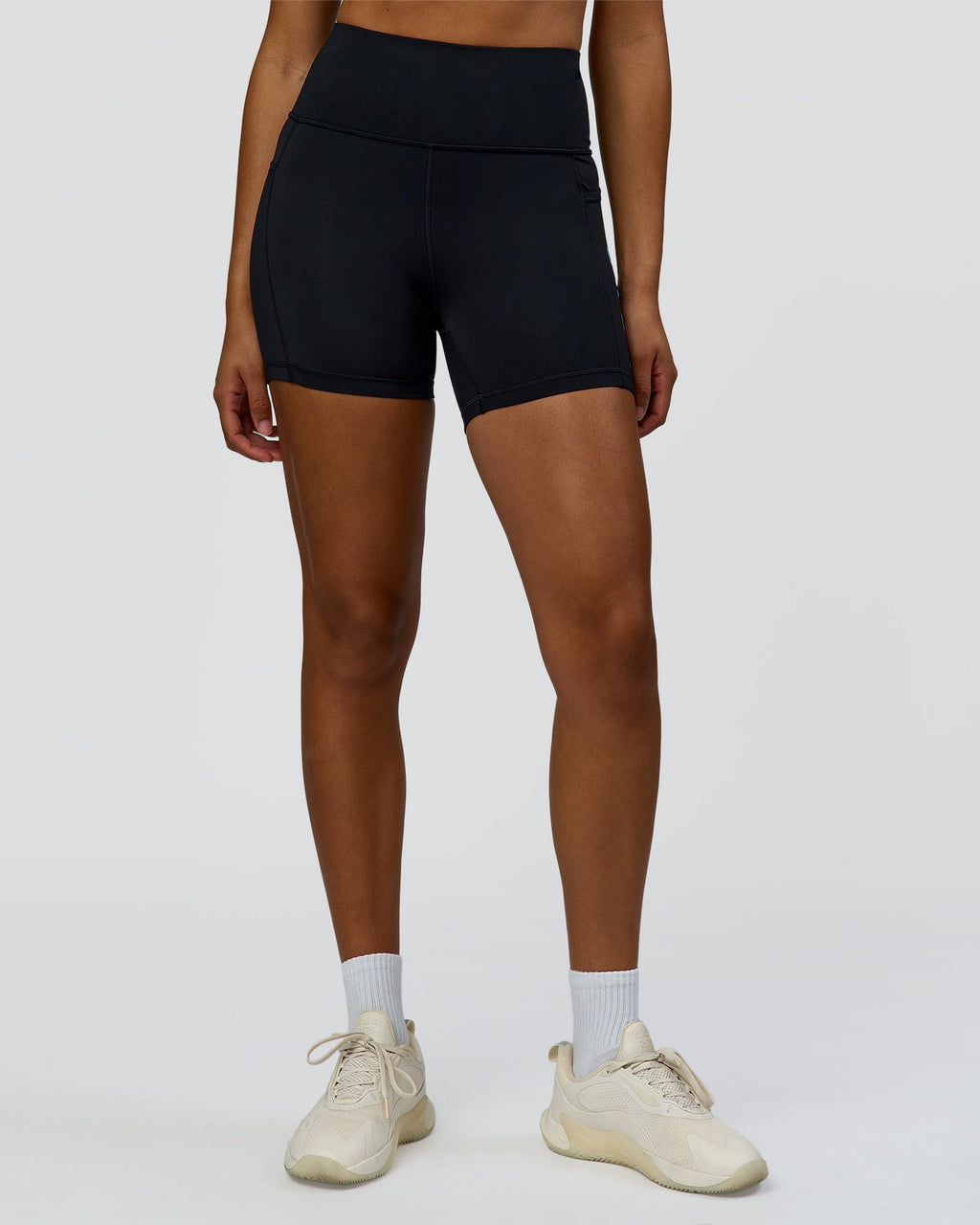 Rep Ultra High-Rise 4" Short Pockets - Black-Palace Blue