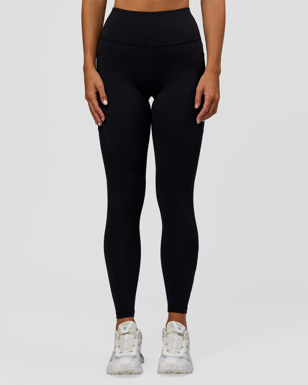 Rep Ultra High-Rise Full Length Legging Pockets - Black-Palace Blue