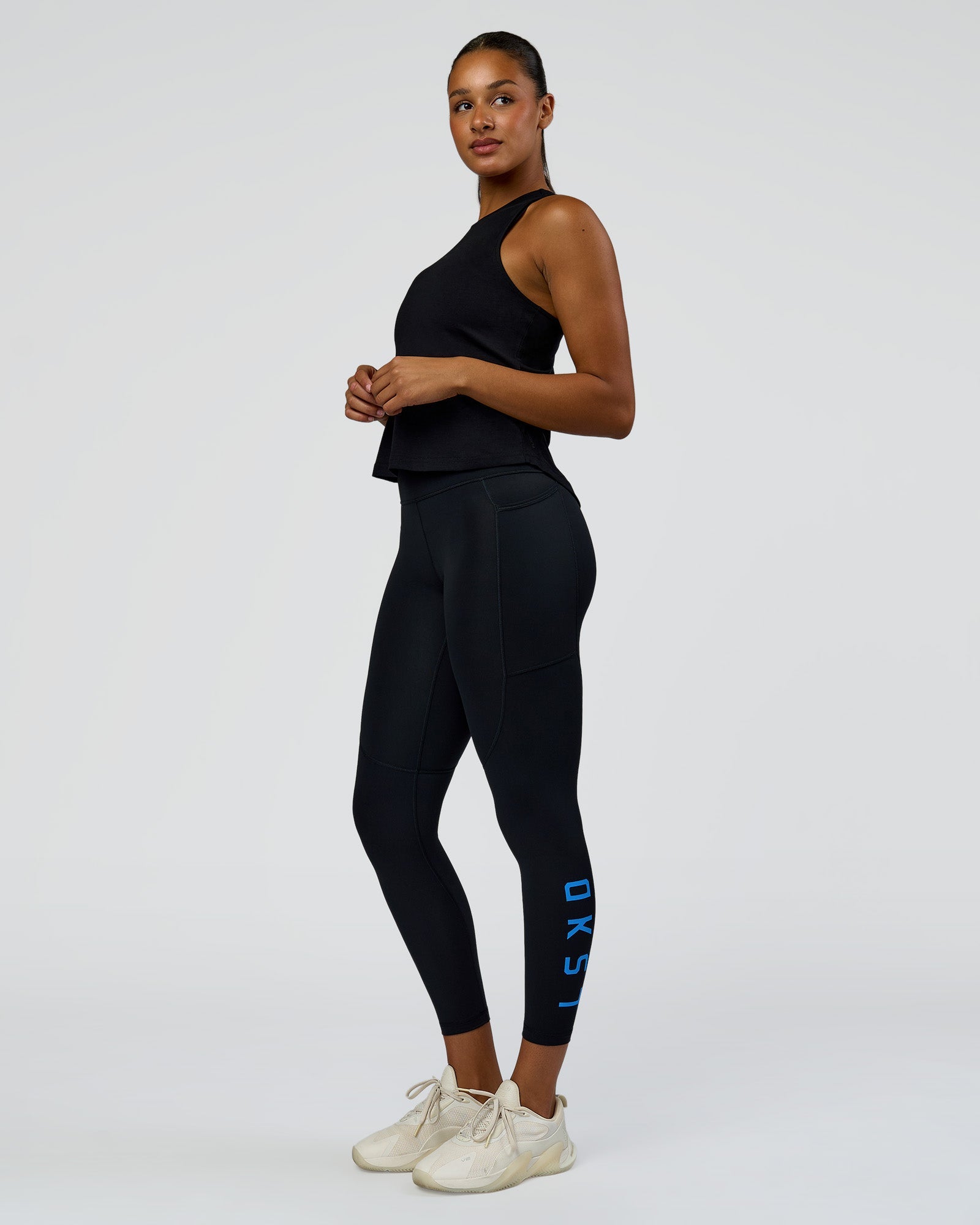 Wrap It Up FLXCotton Tank - Black