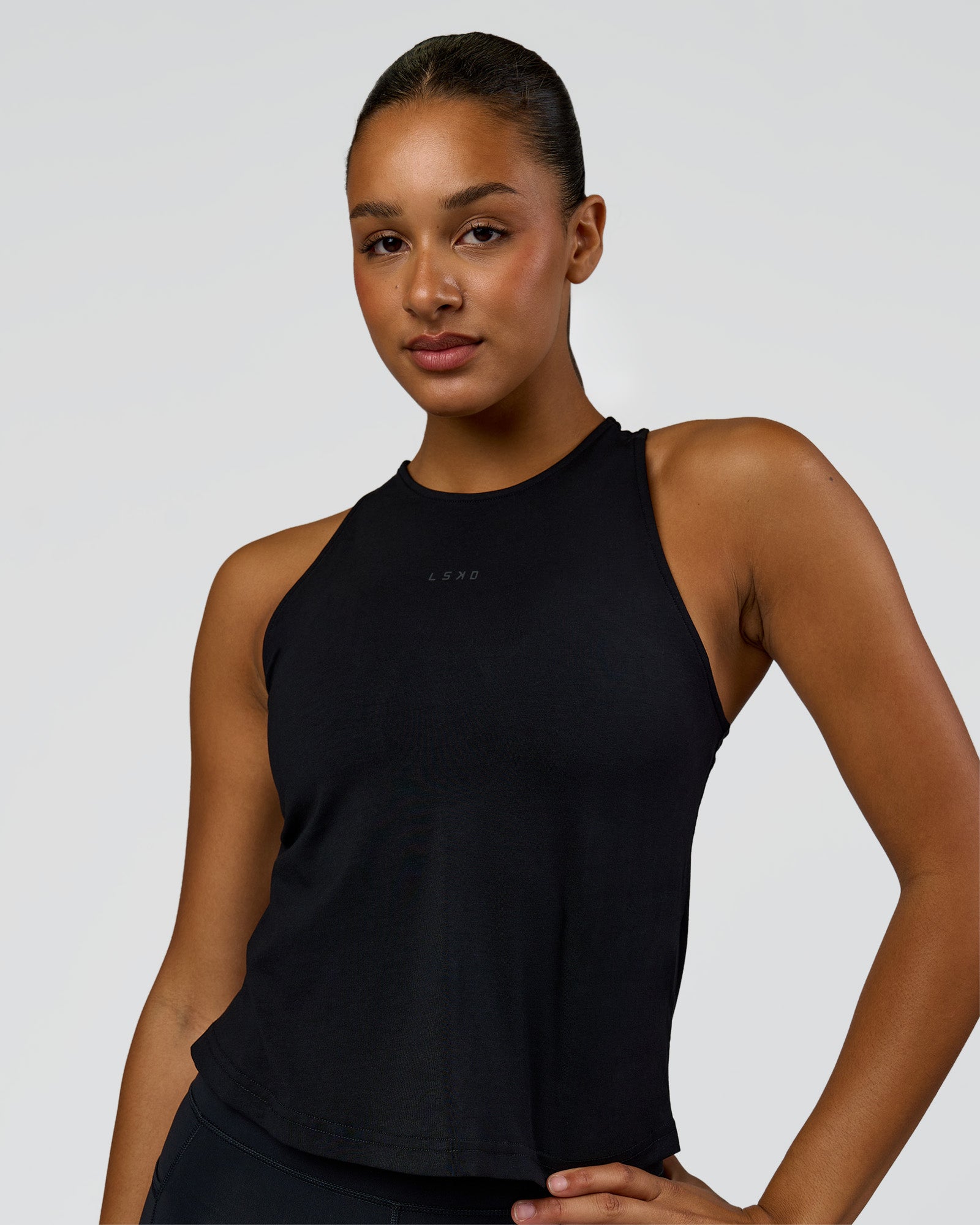 Wrap It Up FLXCotton Tank - Black
